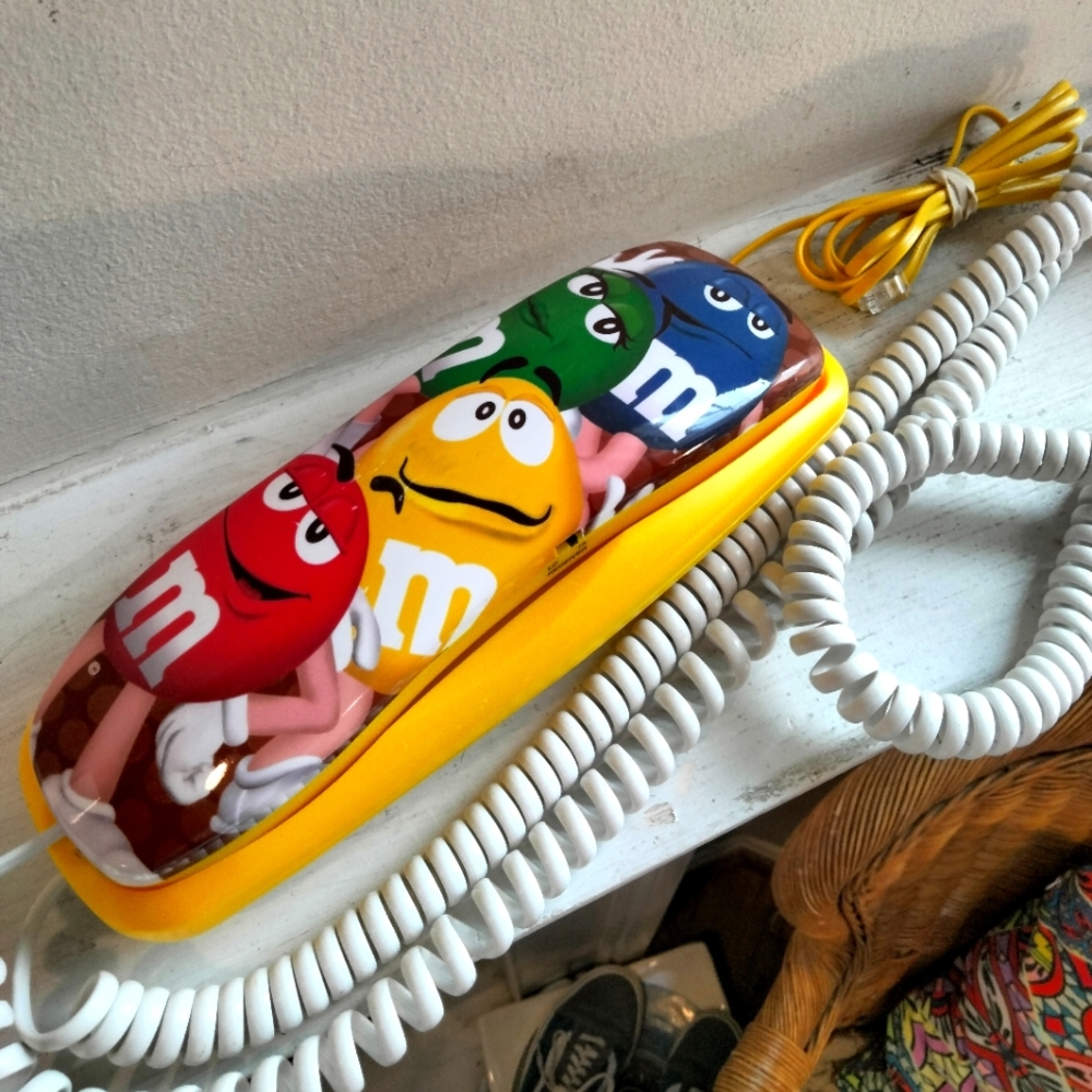 M&M princess style landline phone 2000s